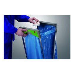 Hailo Abfall-Sammel-System ProfiLine 120 stehend, handbetätigt