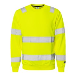 Fristads High Vis Sweatshirt Kl. 3 7446 SHV Gelb (Herren)