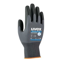 Uvex Montagehandschuhe uvex phynomic allround, Innenhand und Fingerspitzen mit Aqua-Polymer-Schaum-Beschichtung