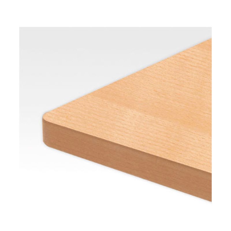 STIER Schreibtischplatte Buche mel. 80cm tief