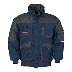 Terrax Pilotenjacke marine/schwarz/rot