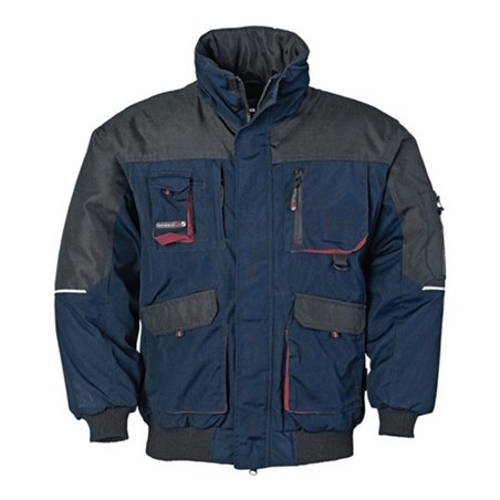 Terrax Pilotenjacke marine/schwarz/rot