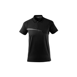 Mascot Polo-Shirt, feuchtigkeitstransportierend Polo-shirt schwarz