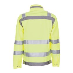 Planam Warnschutz Blouson Plaline gelb/zink