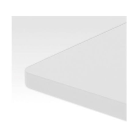 STIER Schreibtischplatte Grau mel. 80cm tief