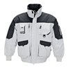 Terrax Pilotenjacke weiß/grau