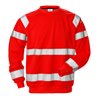 Fristads High Vis Sweatshirt Kl. 3 7446 SHV Rot (Herren)