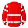 Fristads High Vis Sweatshirt Kl. 3 7446 SHV Rot (Herren)