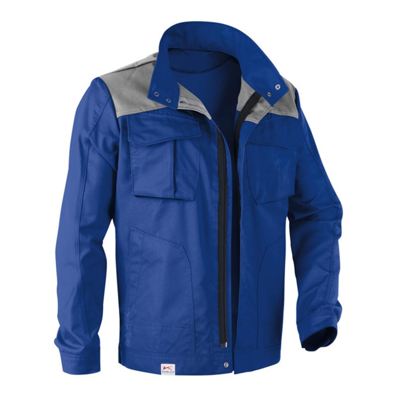 Kübler Fresh Jacke 1L39 kornblumenblau/mittelgrau