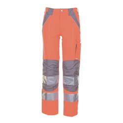 Planam Warnschutz Bundhose Plaline orange/zink