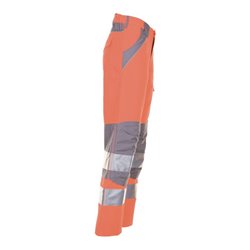 Planam Warnschutz Bundhose Plaline orange/zink