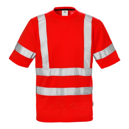 Fristads High Vis T-Shirt 7024 Kl. 3 THV Rot (Herren)