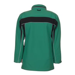 Planam Softshelljacke Plaline grün/schwarz