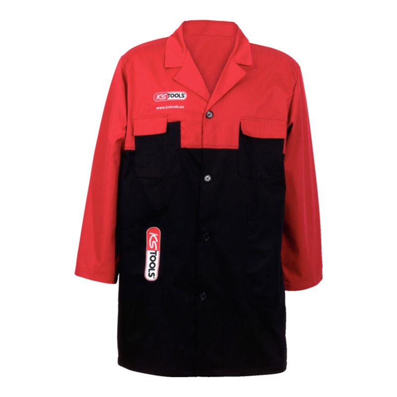 KS Tools Kittel-rot/schwarz