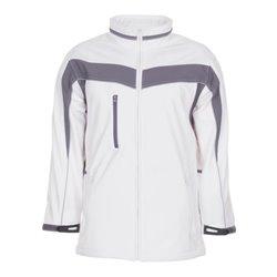 Planam Softshelljacke Plaline reinweiß/zink