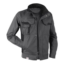 Kübler Vita cotton+ Jacke 1L45 anthrazit/schwarz