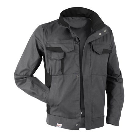 Kübler Vita cotton+ Jacke 1L45 anthrazit/schwarz