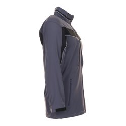 Planam Softshelljacke Plaline schiefer/schwarz