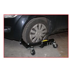 KS Tools Hydraulische Rangierhilfe, Auflagerollen aus Kunststoff