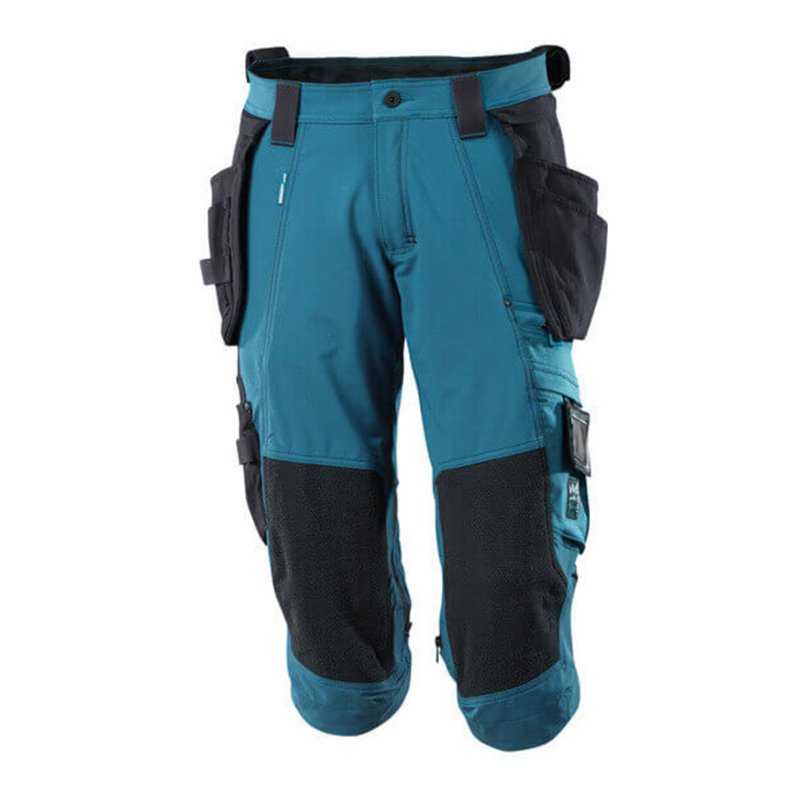 Mascot Dreiviertel-Hose, Hängetaschen, Stretchs Dreiviertel-Hose Dunkelpetroleum