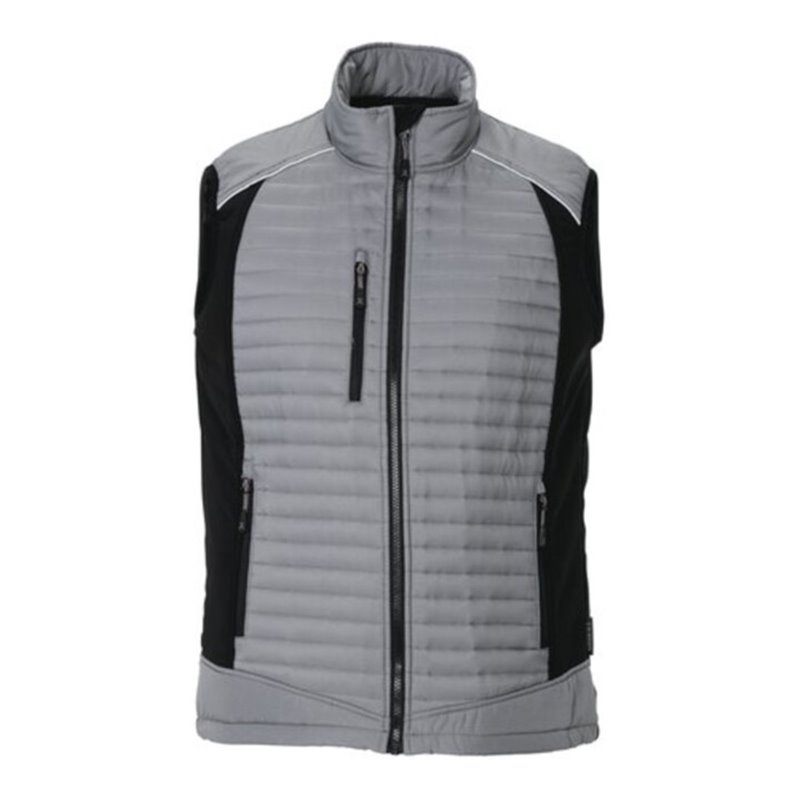 Planam Weste Air zink/schwarz