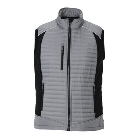 Planam Weste Air zink/schwarz