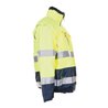 Planam Warnschutz Comfortjacke gelb/marine