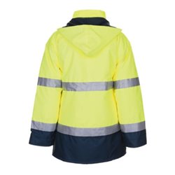 Planam Warnschutz Parka gelb/marine