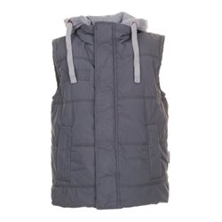 Planam Weste Outdoor Slack grau