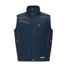 Planam Weste Outdoor Neon marine/orange