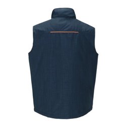 Planam Weste Outdoor Neon marine/orange