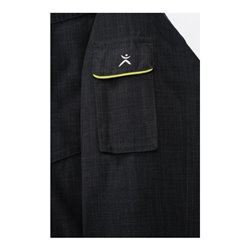 Planam Weste Outdoor Neon marine/orange