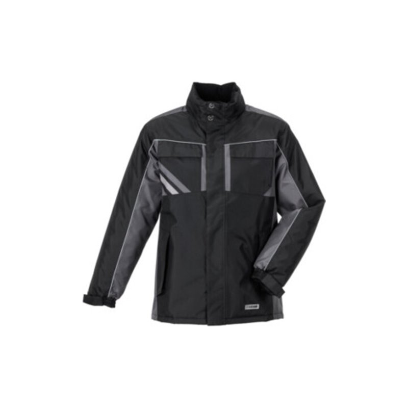 Planam Winterjacke Highline schwarz/schiefer/zink
