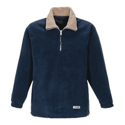 Planam Fleecetroyer Outdoor Relax marine/camel