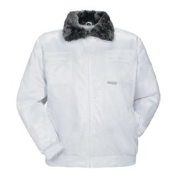 Planam Comfortjacke Outdoor Gletscher weiß