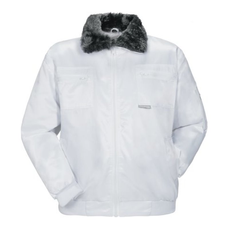Planam Comfortjacke Outdoor Gletscher weiß