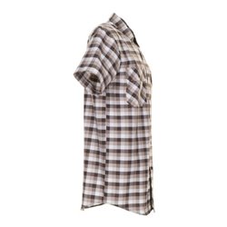 Planam Country Hemd 1/4-Arm stone kariert