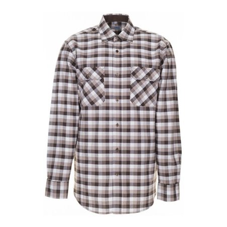 Planam Country Hemd Langarm stone kariert