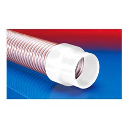 Norres lebensmittelechte Muffe aufschraubbar für AIRDUC® 356 weiß