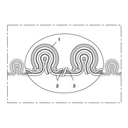 Norres Abgasschlauch vibrationsfest (300°C) Ø 200mm L: 5m CP ARAMID 461 PROTECT