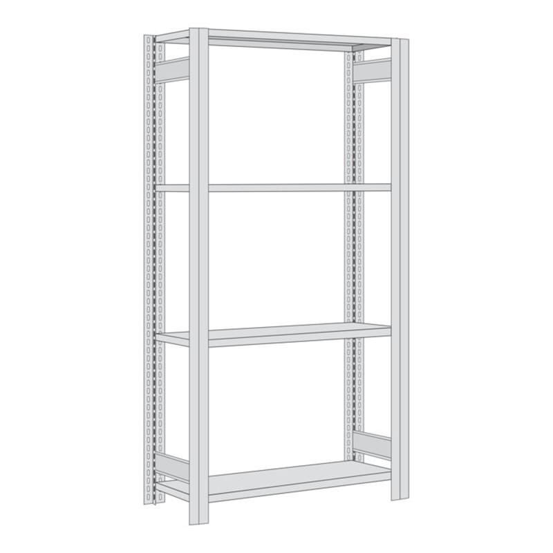 Regalwerk BERT Bereitstellungsregal Grundfeld