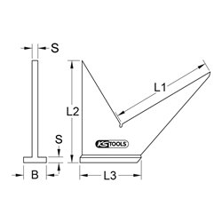 KS Tools Gehrungswinkel
