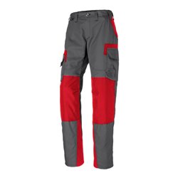 Kübler INNOVATIQ Damenhose anthrazit/mittelrot