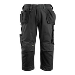 Mascot Lindau Handwerker-Dreiviertel-Hose schwarz