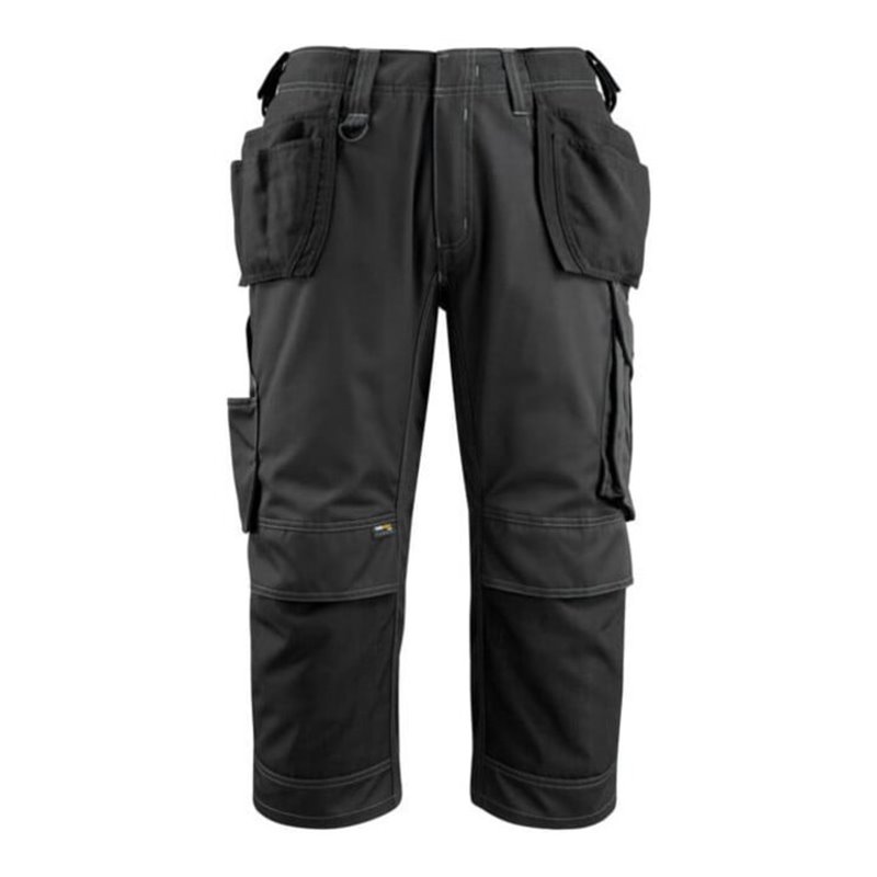 Mascot Lindau Handwerker-Dreiviertel-Hose schwarz
