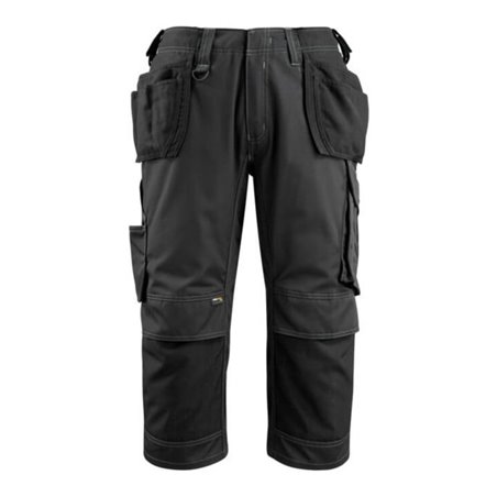 Mascot Lindau Handwerker-Dreiviertel-Hose schwarz