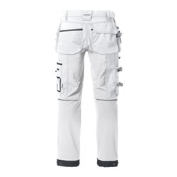 Fristads Handwerker Stretch-Hose 2530 CYD Weiß (Herren)