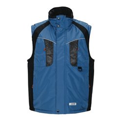 Planam Winter-Weste Space blau/schwarz