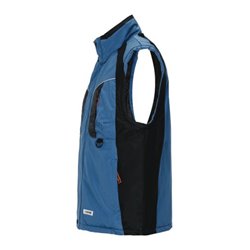 Planam Winter-Weste Space blau/schwarz