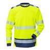 Fristads High Vis T-Shirt Langarm KL. 3 7724 THV Dunkelblau (Herren)